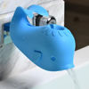 Picture of Faucet Cover Bathtub Baby Tub - Bath Spout Cover Baby Bathtub, Faucet Cover Baby Bathtub Silicone Whale for Kids, Toddlers, Blue (ALIBEBE)