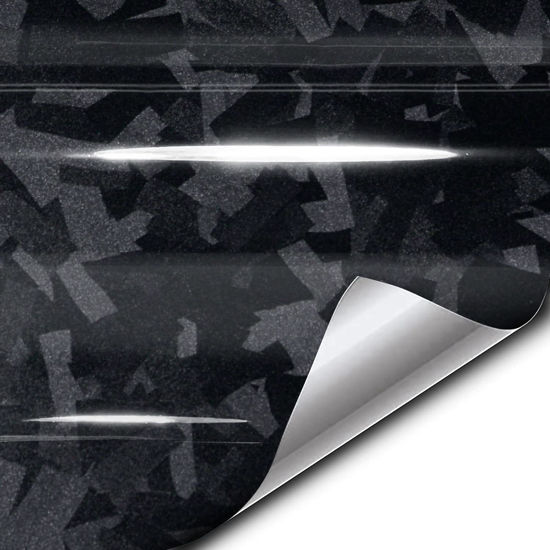Picture of VViViD+ Forged Composite Carbon Vinyl Wrap Roll (1.5ft x 5ft, Gloss Black)