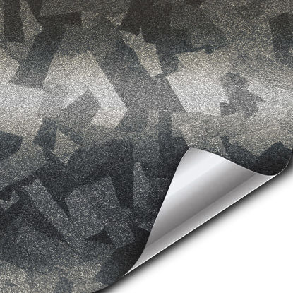 Picture of VViViD+ Forged Composite Carbon Vinyl Wrap Roll (1ft x 5ft, Ghost Metal)