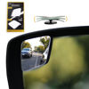 Picture of "Rhombus 4000" Car Blind Spot Mirror by Safe View Company - Change Lanes w Confidence, Frameless HD Convex Glass, Seamlessly Contours to Rear View Side Mirrors, Peel & Stick (2Pack)