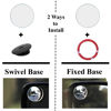 Picture of Blind Spot Mirrors for Cars - by Safe View Company - Change Lanes w Confidence - Made from Real Convex Glass - Long Lasting - Easy Peel & Stick (Halo)