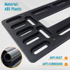 Picture of Aootf Front License Plate Bracket Holder - Universal Front Bumper License Plate Mounting Kit, 2 Drill Holes Car Tag Adapter with Anti Theft Stainless Steel Screw Bolt Caps