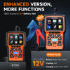 Picture of FOXWELL NT301 Plus 2 in 1 OBD2 Scanner Battery Tester, OBDII Diagnostic Tool Check Engine Car Code Reader, 12V 100-1100CCA Cranking Charging System Alternator Test, Live Data, Full ODB2 Diagnosis