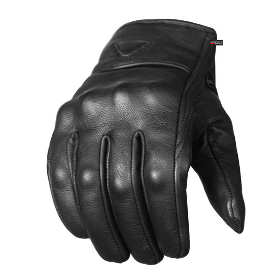 Picture of Jackets 4 Bikes Men's Premium Leather Street Motorcycle Protective Cruiser Biker Gel Gloves XXL