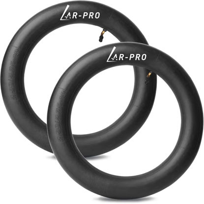 Picture of AR-PRO (2-Pack) 2.50/2.75-10 Dirt Bike Replacement Inner Tube Heavy Duty with TR-87 Bent Valve Stem, Compatible for Honda Crf50 /Xr50, Razor MX650 / MX500, Suzuki DRZ70 / JR50, Yamaha PW50
