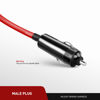 Picture of Nilight 10003W 14 Ft Male-to-Female Extension Cord Cable Heavy Duty 12V/24V Car Charger with Cigarette Lighter Socket,2 Years Warranty, red
