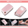 Picture of Pangpai Pink Key Fob Cover for Lexus, Soft TPU Key Case Protection with Bling Keychain Fit for Lexus RX ES GS LS NX RS GX LX RC LC Smart Key