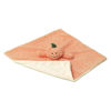 Picture of Doindute Baby Orange Pumpkin Soft Stuffed Animal Security Blanket, Plush Pumpkin Character Lovey Blanket, Baby Shower/Nursery Gift, Newborn Infant Toddler Snuggle Blankie for Girls Boys, 18 Inches