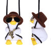 Picture of Cool Swinging Duck Car Hanging Ornament, Pendant Interior Rearview Mirror Decoration and Car Rear View Mirrior Hanging Accessories (Cool Duck-1)
