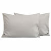 Picture of FLXXIE 2 Pack Microfiber Toddler Pillowcases, 14x20 Inches Fits Baby Pillow Sized 12x16, 13x18 or 14x20, Soft and Cozy Small Travel Pillow Covers with Envelope Closure, Light Grey