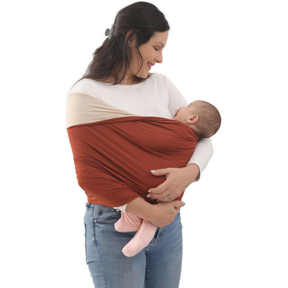 Picture of Kloovete Baby Wrap Carrier, Perfect Baby Carrier Wrap Sling for Newborn and Infant up to 35 lbs.