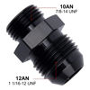 Picture of EVIL ENERGY 12AN Flare to AN10 ORB Male O-Ring Fitting Adapter 2PCS