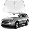 Picture of Proadsy 2024 Upgrade Windshield Sun Shade Custom Fit 2010-2017 Chevrolet Equinox Foldable Front Sunshade Protector Sun Visor Blocks UV Rays Keep Car Cooler