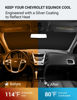 Picture of Proadsy 2024 Upgrade Windshield Sun Shade Custom Fit 2010-2017 Chevrolet Equinox Foldable Front Sunshade Protector Sun Visor Blocks UV Rays Keep Car Cooler