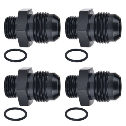 Picture of EVIL ENERGY 8AN Flare to AN6 ORB Male O-Ring Fitting Adapter 2PCS