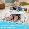 Picture of Fisher-Price Portable Baby Chair Sit-Me-Up Floor Seat with Snack Tray, Developmental Toys & Washable Seat Pad, Cute Sloth