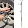 Picture of GODESON Dual Head Tire Pressure Gauge,Heavy Duty Tire Pressure Gauge Range 10-150PSI; 1-10Bar,Dual Head Truck Air Pressure Gauge (Pack of 2)