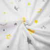 Picture of American Baby Company 2 Pack Fitted Crib Sheets 28" x 52", Soft Breathable Neutral 100% Cotton Jersey Sheet, Golden Yellow Star/Yellow, for Boys and Girls, Fits Crib and Toddler Bed mattresses