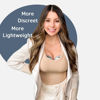 Picture of MomMed S21 Wearable Breast Pump - Smart Display, Leak-Proof Design, Hands-Free Double Portable Electric Breast Pump with 3 Mode &12 Levels - 24mm Shield & 6 Pairs of Flange Inserts (17mm, 19mm, 21mm)