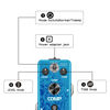 Picture of VSN Guitar Compressor Pedal for Analog Compression Effect Pedal Ultimate Comp Guitar Effects for Electric Guitar True Bypass