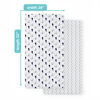 Picture of American Baby Company 2 Pack Fitted Crib Sheets 28" x 52", Soft Breathable Neutral 100% Cotton Jersey Sheet, Navy Whale/Grey Zigzag, for Boys and Girls, Fits Crib and Toddler Bed mattresses
