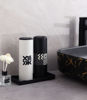 Picture of Car Tissue Holder with Facial Tissues Bulk - 4 PK Car Tissues Cylinder with Cap, Tissue Holder for Car, Travel Tissues for Car Cup Holder, Refill Car Tissue Box Round Container