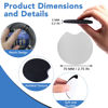 Picture of 150 PCS Sublimation Blank Car Coasters, 2.75 in Circular Opening Blank Sublimation Coasters for Thermal Sublimation DIY Crafts, Car Coasters.