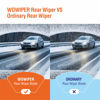 Picture of 10 inch (10-B) Rear Wiper Blade Replacement for Honda HRV 2022-2016 /Mitsubishi Outlander Sport 22-11 Eclipse Cross 22-18 /Infiniti QX56 QX80 22-11 /Leaf 17-11 Back Windshield +More