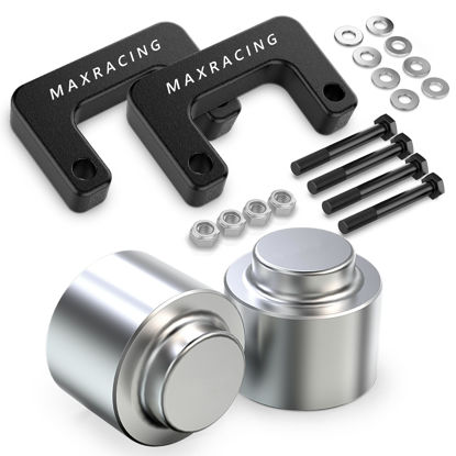 Picture of Maxracing 2.5" Front + 2.5" Rear Leveling Lift Kit Compatible with 2007-2020 Chevy Suburban 1500/2007-2013 Chevy Avalanche 1500/2007-2020 Chevy Tahoe / 2000-2020 GMC Yukon 1500 4WD/2WD