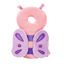 Picture of Baby Head Protection Backpack - Soft & Comfortable, Cute Cartoon Design, Pink Butterfly