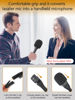Picture of YOUSHARES Interview Microphone Handheld Adaptor for Rode Wireless Go II/Wireless PRO/Wireless ME/DJI Mic/DJI Mic 2, Interview Go Handheld Mic Adapter Compatible with Wireless Microphone System