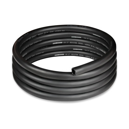 Picture of EVIL ENERGY 1" Heater Hose Coolant Radiator Straight 60PSI SAE 20R3 10FT Black