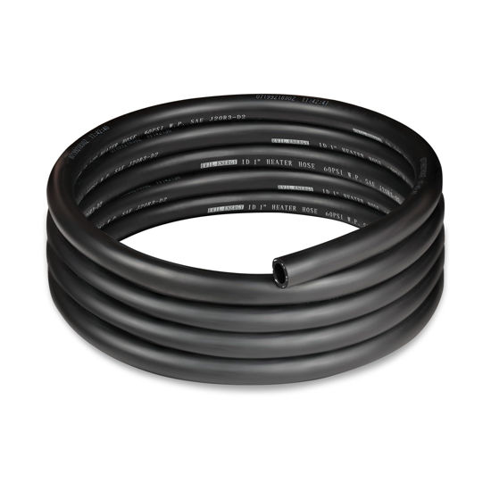 Picture of EVIL ENERGY 1" Heater Hose Coolant Radiator Straight 60PSI SAE 20R3 10FT Black