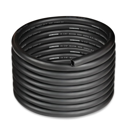 Picture of EVIL ENERGY 5/8" Heater Hose Coolant Radiator Straight 100PSI SAE 20R3 20FT Black