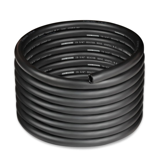 Picture of EVIL ENERGY 5/8" Heater Hose Coolant Radiator Straight 100PSI SAE 20R3 20FT Black