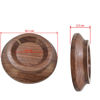 Picture of Piano Caster Cups Black Walnut Wood Caster Cups Coasters for Upright Piano