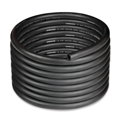 Picture of EVIL ENERGY 3/4" Heater Hose Coolant Radiator Straight 100PSI SAE 20R3 20FT Black