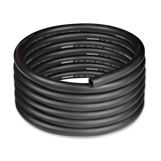 Picture of EVIL ENERGY 3/4" Heater Hose Coolant Radiator Straight 100PSI SAE 20R3 15FT Black
