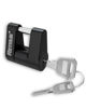 Picture of RETRUE Trailer Tongue Coupler Lock, Trailer Hitch Lock,Dia 1/4 Inch, 3/4 Inch Span for Tow Boat RV Truck Car's Coupler, Black