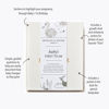 Picture of Baby First Year Book (Cream, 112 Pages) - Memory & Milestone Baby's First Year Photo Album from Pregnancy to First Year - Baby Book Keepsake Gift