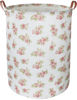 Picture of NTAOHAMPER Pink Flower Laundry Hamper,kids laundry Basket,Girls Nursery Hamper,Waterproof Storage Bin for Bedroom,Clothes Organizer Basket,Toys Box,Room Decor(Pink Flower)