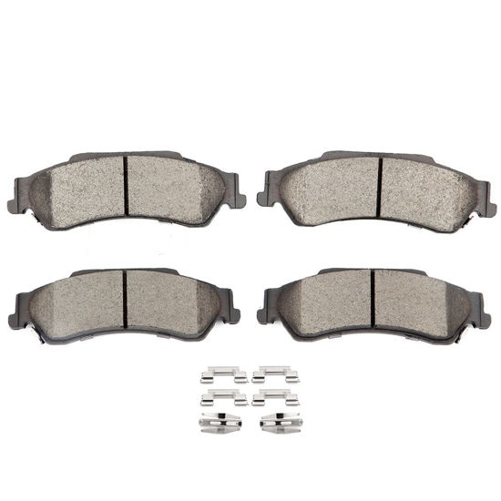 Picture of SCITOO D729 Rear Ceramic Brake Pads Sets Fit For Chevy Blazer 97-05,For Chevy S10 98-04,For GMC Jimmy 1997-2005,For GMC Sonoma 1998-2004,For Isuzu Hombre 1998-2000,For Oldsmobile Bravada 1997-2001