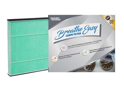 Picture of Spearhead HEPA Breathe Easy Cabin Filter, Up to 99.97% Filtration of 0.3 Micron Particles w/No Airflow Reduction (BE-285H)