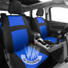 Picture of CAR PASS Seat Cover Full Sets, 3D Air Mesh Car Seat Cover with 5mm Composite Sponge Inside,Airbag Compatible Universal Fit for SUV,Vans,sedans, Trucks, Automotive Interior Covers(Black Blue)