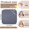 Picture of Peryiter 6 Pcs Muslin Hooded Baby Towels,32"x 32" Cotton Newborn Bath Towel Muslin Infant Baby Towels Absorbent Unisex Hooded Blankets,Newborn Registry Baby Gift for Girls Boys (Elegant Color)