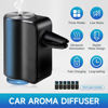 Picture of Featwell Car Air Freshener, Car Diffuser Air Freshener Three Adjustable Modes, Car Aromatherapy Machine Rechargeable, Black