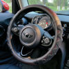 Picture of PINCTROT Small Size Steering Wheel Cover Great Grip with 3D Honeycomb Anti-Slip Design, 14 Inch (Wine Red)
