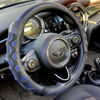 Picture of PINCTROT Steering Wheel Cover Great Grip with 3D Honeycomb Anti-Slip Design, Universal 14.5-15 Inch (Blue)