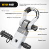 Picture of Nilight Anti-Theft Shackle Hitch Receiver 2Inch 45000 LBs Breaking Strength 3/4" Anti-Theft D Ring Shackle 5/8" Trailer Hitch Lock Pin Heavy Duty Solid Towing Kit for Trucks Off Road (White)