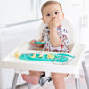 Picture of BUSY BABY Silicone Mat Bundle - 1 Original Mat Plus 1 Mini Mat, Strong Suction Cups, 6 Straps to Secure Baby Essentials and Keep Them Off The Floor, Baby Led Weaning, Travel Sleeve Included